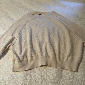 Free People size XS bell sleeve sweater. 91% cotton